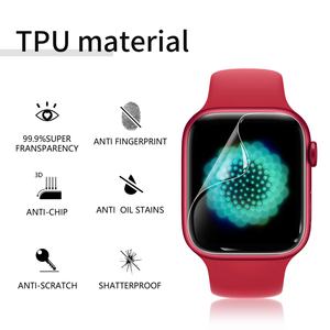 Protector de pantalla para reloj inteligente, película de hidrogel para <span class=keywords><strong>Apple</strong></span> <span class=keywords><strong>watch</strong></span>, 38mm, 40mm, 41mm, 42mm, 44mm, 45mm, el <span class=keywords><strong>mejor</strong></span> <span class=keywords><strong>precio</strong></span> - Product Image 2
