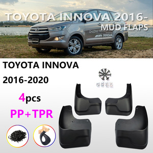 Guardabarros para Toyota Innova 2016-2020, 4 Piezas, Material PP TPR, Accesorios para Automóviles - Product Image 1