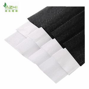 Masque facial jetable noir à 3 plis de l'usine Xiantao Yazhi, masque facial médical jetable avec logo personnalisé - Product Image 4