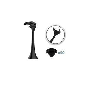 Hilo dental eléctrico FH01, 50 cabezales con raspador de lengua para cuidado bucal, uso en el hogar y salón de belleza - Product Image 2