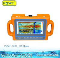 Pour PQWT S300 détection des eaux souterraines en métal industriel détecteur d'eau géologue outil de mesure de l'eau forage Machine de pointage