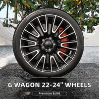 Jantes forgées de course G Wagon 5 trous Performance 20 pouces 5*130mm Nouvelles jantes en alliage d'aluminium Mercedes- G500 G63 Voiture de tourisme