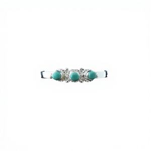 แหวนเทอร์ควอยซ์ดิบสามวง ขนาด 3-7 - Product Image 1