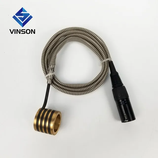 10kw Heating element brass pipe hot runner heater nozzle copper type coil heater