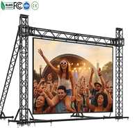 Écran d'affichage à LED de location de scène RVB extérieure de haute qualité P3.91 Module LED de mur vidéo SMD 500x1000mm