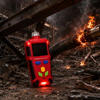 Détecteur de gaz double O2 EX, analyseur portable, boîtier antidéflagrant, étanche, anti-poussière, auto-étalonnage, rechargeable