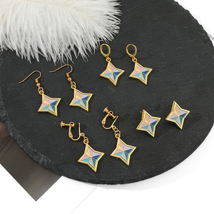Game <strong>Genshin</strong> <strong>Impact</strong> Primogem Ear Studs <strong>Earrings</strong> for Women Jewelry Enamel Geometric Shape Ear Drop <strong>Earring</strong> Charm Accessories Gift - Product Image 4