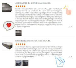 구조공학 및 건축용 A36 열간 압연 마일드 강판 HR 판금 - Product Image 6