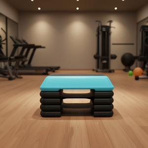 แท่นแอโรบิกปรับระดับความสูงได้ วัสดุ EVA สำหรับออกกำลังกายแบบคาร์ดิโอ พร้อมที่ยืน 4 ระดับ ปรับความสูงด้วยมือ อุปกรณ์ฟิตเนส - Product Image 2