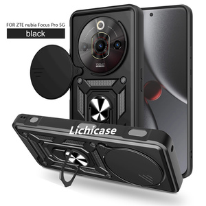 Lichicase, resistente a caídas, TPU híbrido, PC, soporte magnético, funda de teléfono para montaje en coche para ZTE NUBIA, funda de teléfono con música - Product Image 4