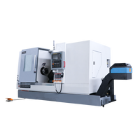 Nouveau tour CNC horizontal à banc incliné TCK600DY de moyenne capacité, commande GSK, 3 axes, broche simple, porte-outils à 12 postes, haute précision