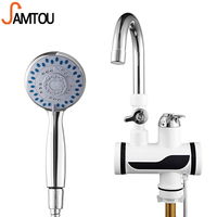 Chauffe-eau instantané sans réservoir SAMTOU 3S 3000W, robinet chauffant rapide, robinets de cuisine électriques avec affichage numérique LED