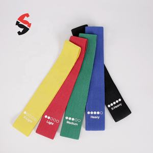 <span class=keywords><strong>Cinque</strong></span> in uno allenamento Fitness per allenamento antiscivolo in tessuto per bottino e resistenza all'anca Set di bande - Product Image 3