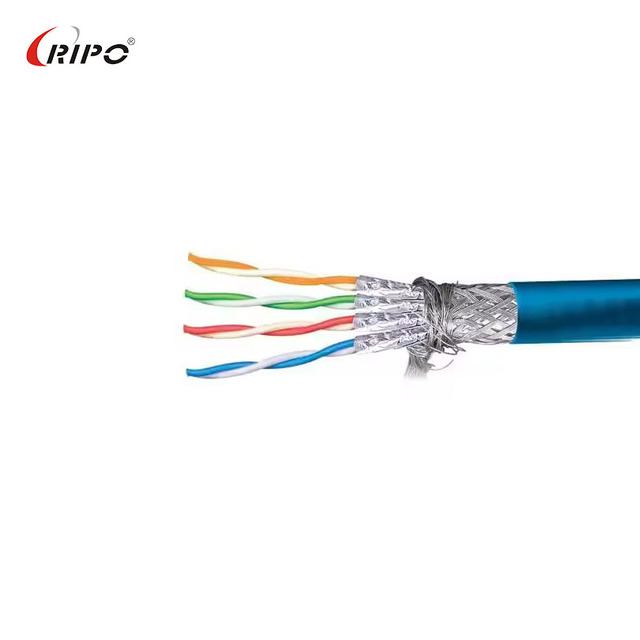 CAT7 High-Speed Network Cable - 1000ft (305m)/Roll - 100% Oxygen-Free Copper - 600MHz 10Gbps SSTP Shielded - LAN Patch Cable