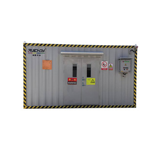 Conteneur de stockage chimique Ruichi en acier thermolaqué, unité mobile de stockage de déchets dangereux à haut niveau de sécurité - Product Image 4