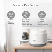 Cuiseur à riz à micro-ondes portable personnalisable avec doublure en acier inoxydable palette d'appareils de cuisine électroniques multifonctions