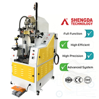 Machine de formage de talon automatique hydraulique SHENGDA pour chaussures de sport en cuir, vente directe usine