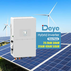 อินเวอร์เตอร์ไฮบริด Deye 30kw 35kw 40kw 50kw แบบสามเฟส สำหรับระบบโซลาร์เซลล์พร้อมแบตเตอรี่  พร้อมบริการหลังการขายครบวงจรในประเทศ - Product Image 3