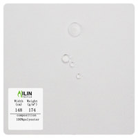 Tela Elástica en 4 Direcciones 100D, Tela de 3 Capas 100% Poliéster, Gasa Blanca de TPU, Tejido Impermeable 3 en 1 para Prendas de Exterior para Niñas