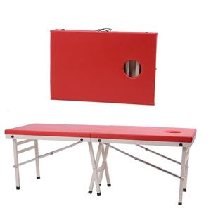 Camilla de Masaje Portátil de Ocho Patas, Camilla de Metal para Salón de Belleza, SPA, Fisioterapia, Plegable, para Atención Médica Ambulatoria y Hoteles - Product Image 4