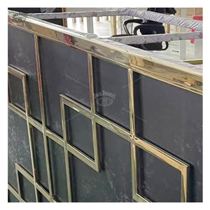 Bán buôn hiện đại thanh thép không gỉ bảng đen Acrylic vuông thanh bảng - Product Image 6