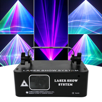 Lampe de DJ à une tête couleur activée par la voix DMX pour la barre de fête Night Club Dance Floor Disco Laser Projector Lazer Party Light
