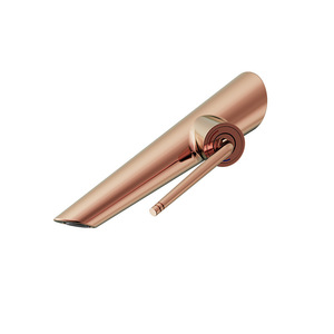 Robinet de lavabo mural encastré en laiton moderne de luxe <span class=keywords><strong>avec</strong></span> cartouche céramique, <span class=keywords><strong>mitigeur</strong></span> chaud/froid à poignée unique pour salle de bain - Product Image 6