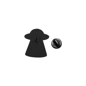 Spilla Smaltata 'Abduzione di Mucche Aliene', UFO, Rapimento Bovino, Gioiello Divertente Fantasy, Distintivo da Bavero, Vendita all'Ingrosso - Product Image 5