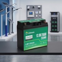 Produsen Profesional Baterai Lithium-ion 12V 7Ah 8Ah 9Ah 10Ah 12Ah 20Ah 30Ah 40Ah 50Ah 12V LiFePO4 Baterai Tenaga Surya
