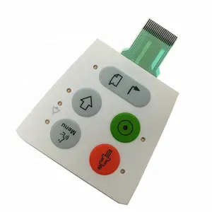 Nút nhấn màng xúc giác Bàn phím màng chống thấm nước chuyển đổi đèn nền lgf - Product Image 3