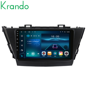 Radio de Coche 2DIN de 9 Pulgadas con 4G LTE para <span class=keywords><strong>Toyota</strong></span> <span class=keywords><strong>Prius</strong></span> <span class=keywords><strong>Plus</strong></span> V Alpha <span class=keywords><strong>2012</strong></span>-2017, Sistema Multimedia con Reproductor de Video, AM/FM, Carplay, Pantalla QLED, Blu-ray y GPS - Product Image 1