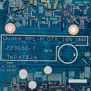 ของแท้ใหม่สำหรับ Inspiron เมนบอร์ด16 PLUS 7630 I7-13620H 089D0J สั่นสะเทือน RPL H GTX 16N UMA 223053-1 TKP6T $ ja 90วัน - Product Image 4