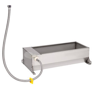 <span class=keywords><strong>Abreuvoir</strong></span> automatique pour volailles, bétail et chevaux en acier inoxydable, 50,5 cm * 20,5 cm - Product Image 2