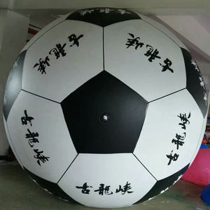 Riesiger 2M PVC aufblasbarer Fußball Dim Soccer Beach Ball für Außenwerbung <span class=keywords><strong>Promotion</strong></span> Digitaldruck 1 Jahr Garantie - Product Image 2