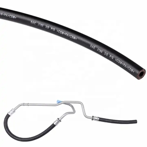 Tubo di Ritorno dello Sterzo Flessibile in Gomma NBR <span class=keywords><strong>CSM</strong></span> ad Alte Prestazioni e Bassa Pressione, Superficie Liscia in Tessuto, Standard SAE J189 per Auto e Camion - Product Image 6