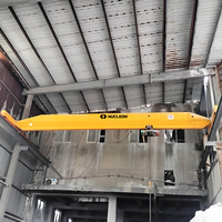 Type LDA d'application d'entrepôt pont roulant simple de poutre de moteur de grue électrique 3-20 tonnes