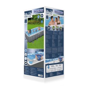 Bestway 56466 piscines en acier à cadre rectangulaire de 5.49m x 2.74m x 1.22m - Product Image 6
