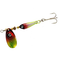 Leurre de pêche spinnerbait à double lame, hameçon triple chartreuse, corps de swimbait en plastique souple pour eau douce, achigan et brochet