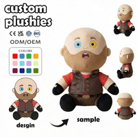 Fabricant de jouets en peluche personnalisés, conception de mascottes de dessin animé à capuche Pepe Skate Shop, jouets doux pour enfants, poupées en peluche personnalisées de Chine
