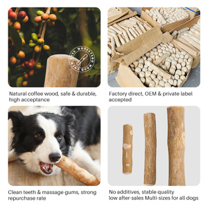 Factory Supply Coffee Wood <strong>Dog</strong> <strong>Chew</strong> Wooden <strong>Dog</strong> <strong>Chew</strong> Clean Teeth <strong>Bone</strong> Natural Coffee Wood Pet <strong>Dog</strong> <strong>Chew</strong> <strong>Bones</strong> Stick Chewing Toys - Product Image 2