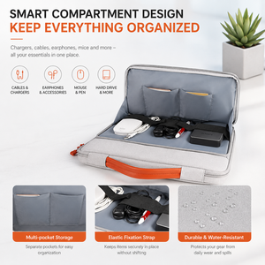 Sac à main pour <span class=keywords><strong>ordinateur</strong></span> portable de 16 pouces, antichoc, imperméable, léger, pour hommes, sacoche d'affaires, sacoche pour <span class=keywords><strong>ordinateur</strong></span> portable - Product Image 3