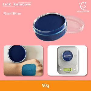 สีเพ้นท์หน้าสำหรับเด็ก น้ำหนักสุทธิ 90 กรัม ปลอดสารพิษ ละลายน้ำได้ ล้างออกได้ ใช้เพ้นท์ร่างกายสำหรับเด็กและผู้ใหญ่ อุปกรณ์เพ้นท์ตัวสำหรับการแสดงบนเวที - Product Image 6