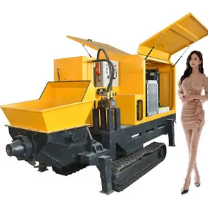 China supplier mini mobile concrete pump machine for sale Concrete Pump