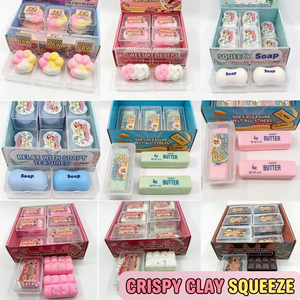 Crispy, soft, sticky clay slow rebound squishy stress-relief model toy, pressure-relief wax, super soft and crunchy toy - Product Image 6