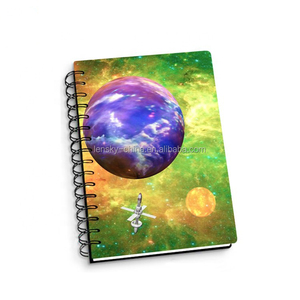 Quaderno Scolastico Formato <span class=keywords><strong>A5</strong></span> con Copertina Lenticolare 3D Design Galassia e Spazio - Product Image 3