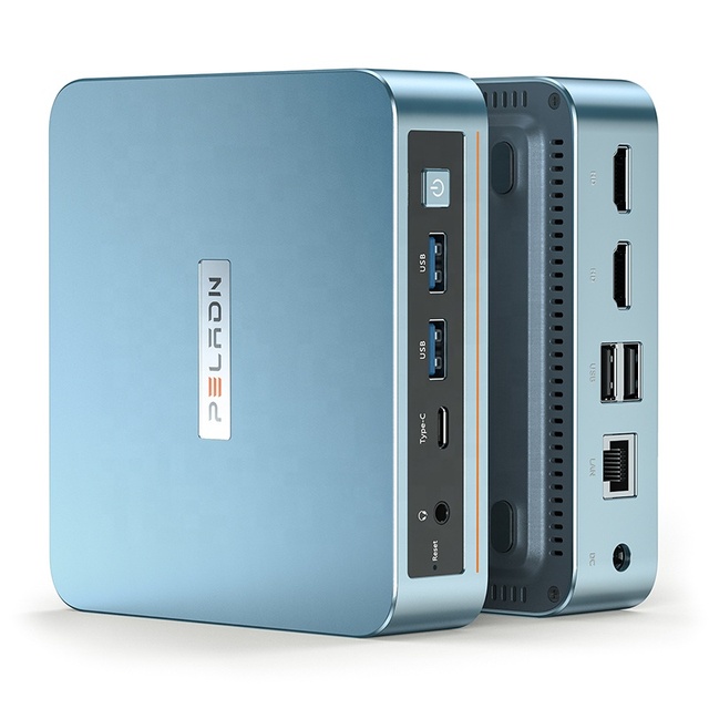 Peladn Intel Alder Lake N100 DDR4 16GB 512 GB SSD Ultra Low Power Mini PC N95 Wifi 5.0 BT4.2 Mini Desktop PC for Windows 11