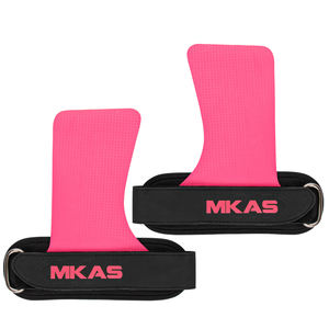 LADYGLOW Hypalon kauçuk süper Anti kayma ağırlık kaldırma jimnastik sapları Palm koruyucu Hypalon spor sapları - Product Image 1