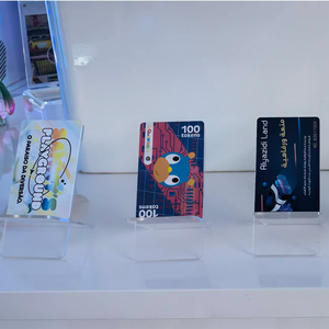 Cartes à puce RFID intelligentes personnalisées <span class=keywords><strong>Linkgo</strong></span> en gros, en anglais, espagnol, japonais, en PVC, pour parcs d'attractions et jeux - Product Image 4