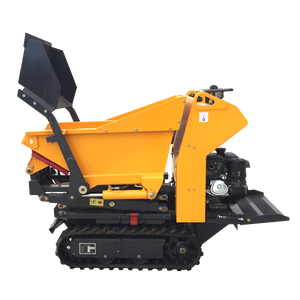 Mini <span class=keywords><strong>brouette</strong></span> à moteur à essence Construction Mini Dumper 500 Kg Track Garden Mini Dumper Tracked Motor Wheelbary - Product Image 4