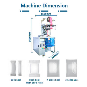 Máquina Vertical para Llenado y Sellado de Bolsas de Plástico para Polvo, Ideal para Leche en Polvo y Otros Productos en Polvo, para Pequeñas Empresas - Product Image 5